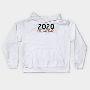 2020 Reset Ctrl+Alt+Del Kids Hoodie